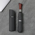The Brelly Classic — Wooden Handle Umbrella